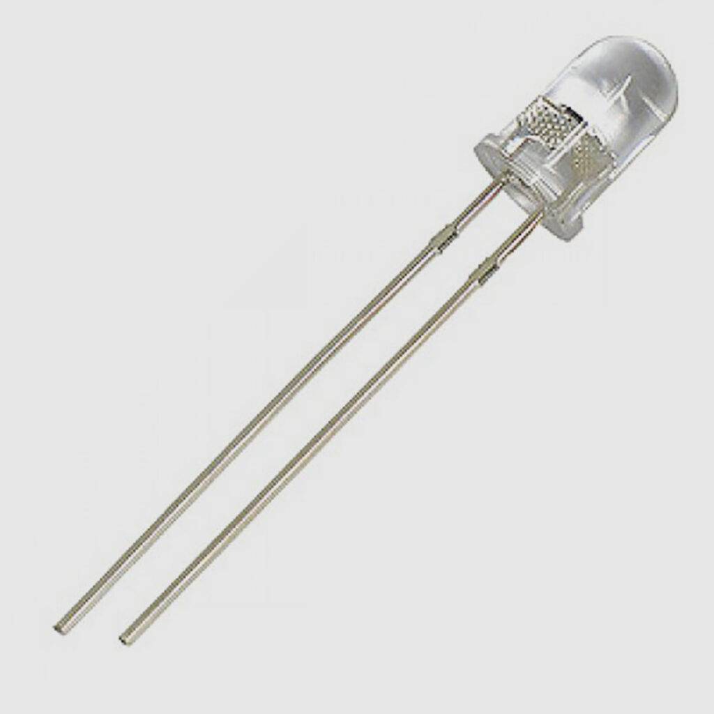 LED سبز شفاف 5mm