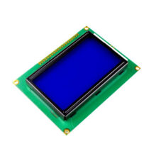 LCD کاراکتری 128x240 آبی در ربوچیپ