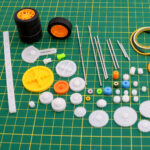 بسته چرخ دنده تسمه پولی اتصالات چرخ و محور پلاستیکی و فلزی