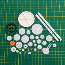 بسته چرخ دنده و تسمه پولی و اتصالات پلاستیکی